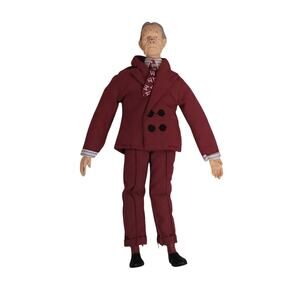Vintage Applause Dick Tracy PRUNEFACE Plush Action Figure Disney Villain 10"